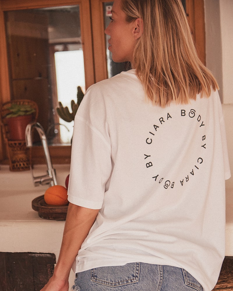 Strength White T-shirt